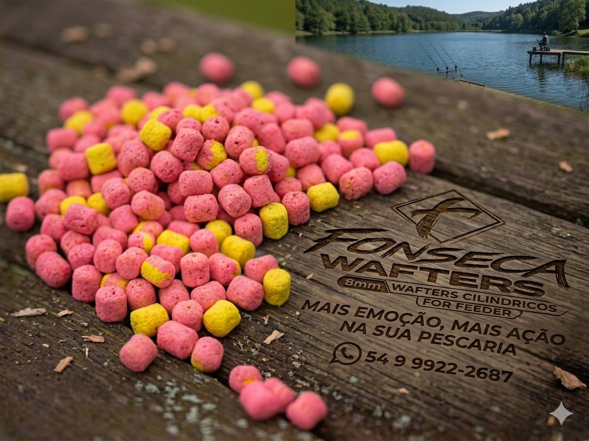 Wafters Fonseca 8mm sobre tábua de madeira